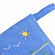 Hand Embroidered Makeup Pouch