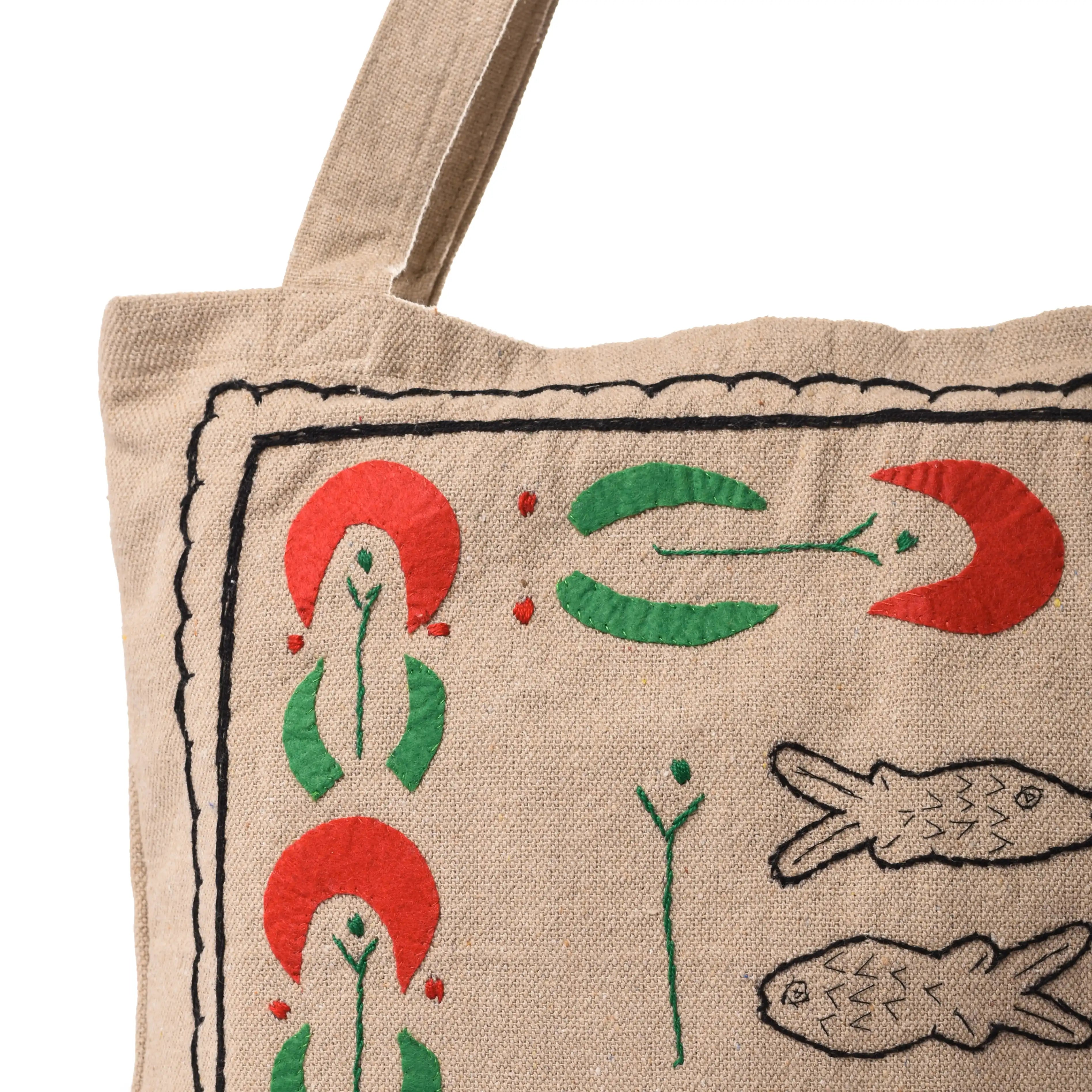 Protection Embroidered Tote Bag