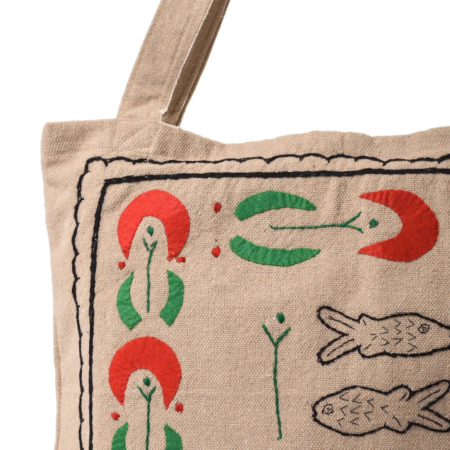 Protection Embroidered Tote Bag