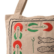 Protection Embroidered Tote Bag