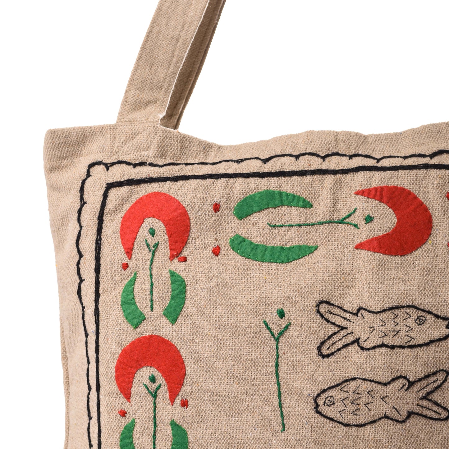Protection Embroidered Tote Bag