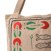 Protection Embroidered Tote Bag