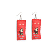 Hand Embroidered Earrings