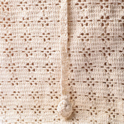 Crochet Drawstring Bag