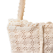 Crochet Drawstring Bag