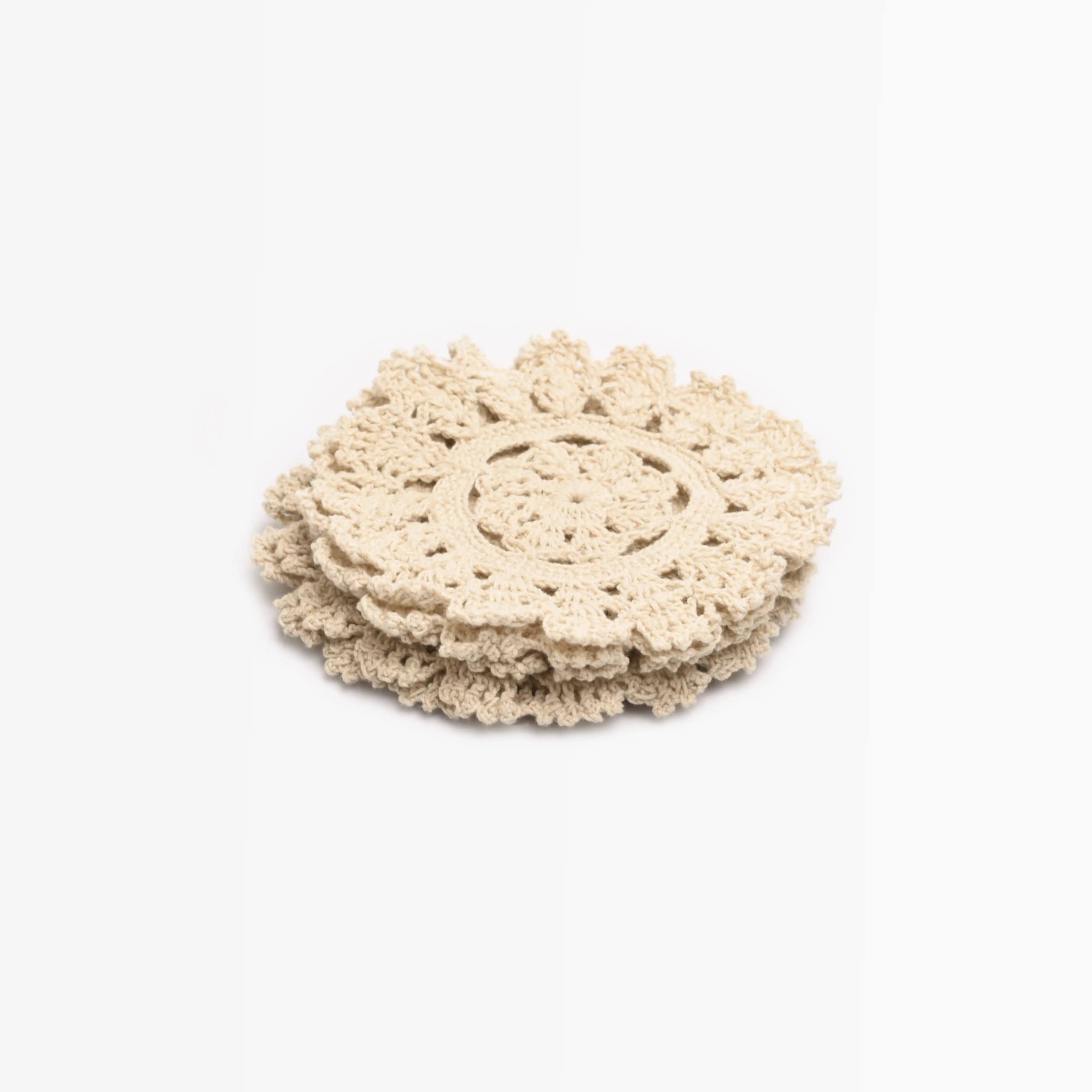 Crochet Coaster Set (6 Pcs)