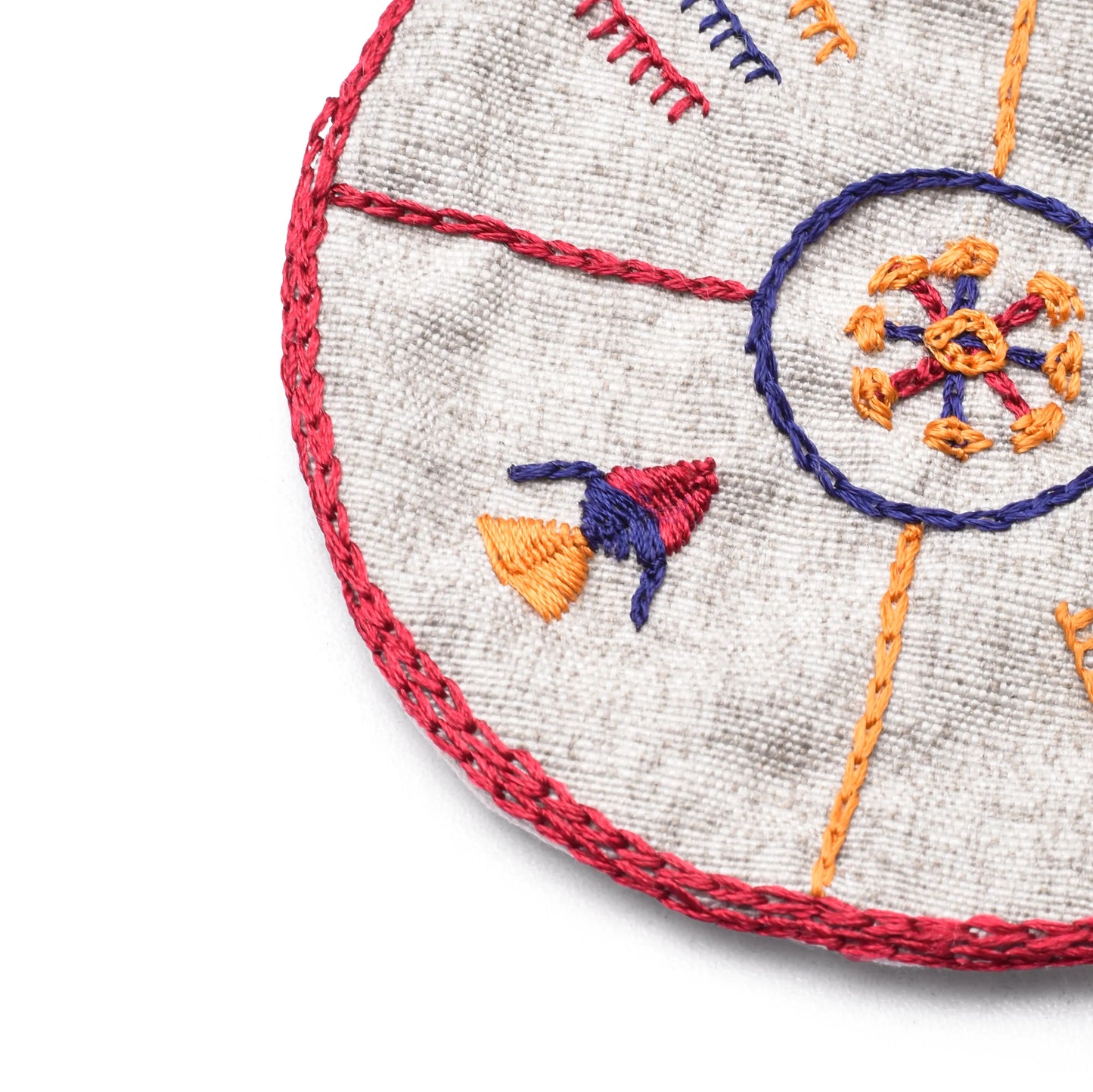 Siwa Embroidery Coaster