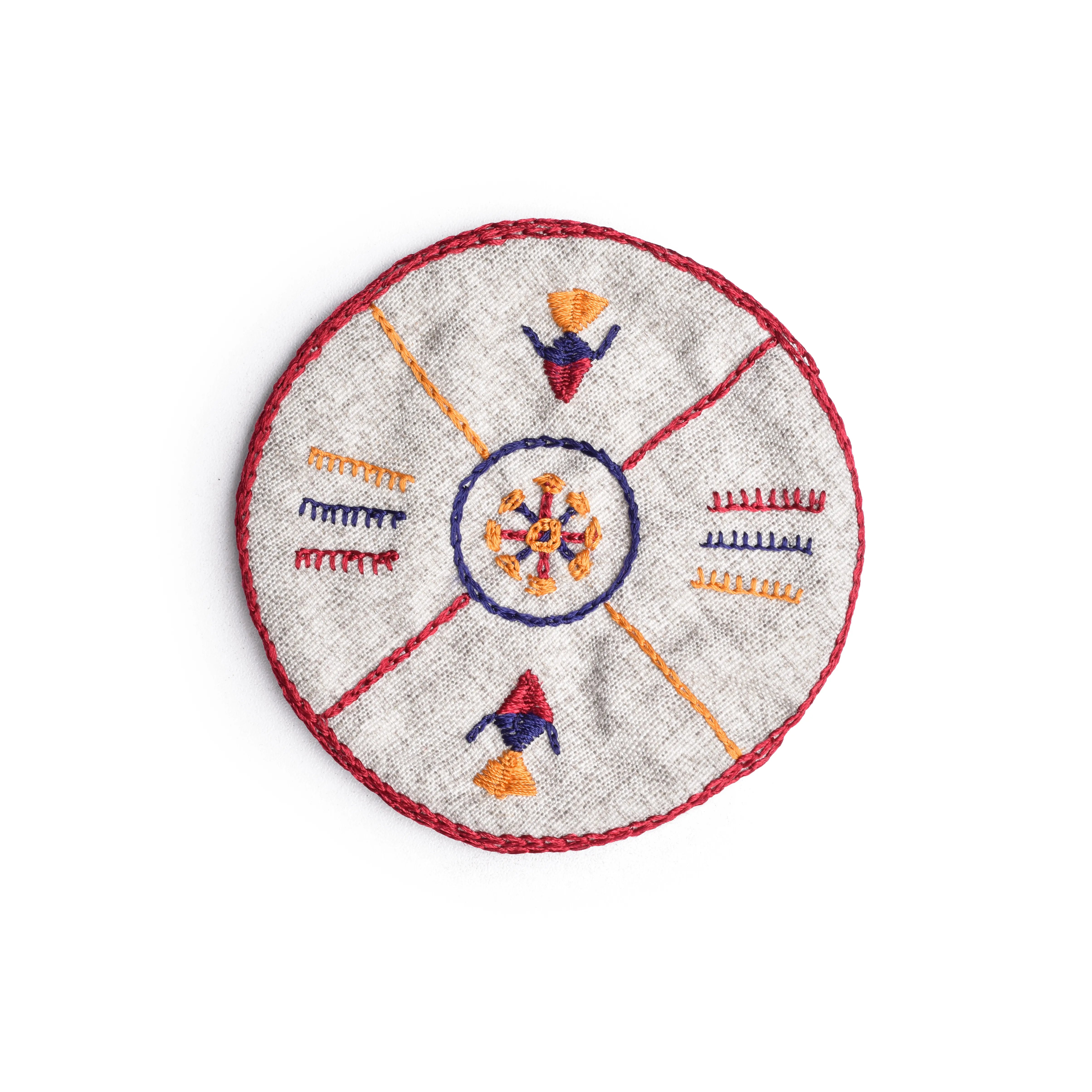 Siwa Embroidery Coaster