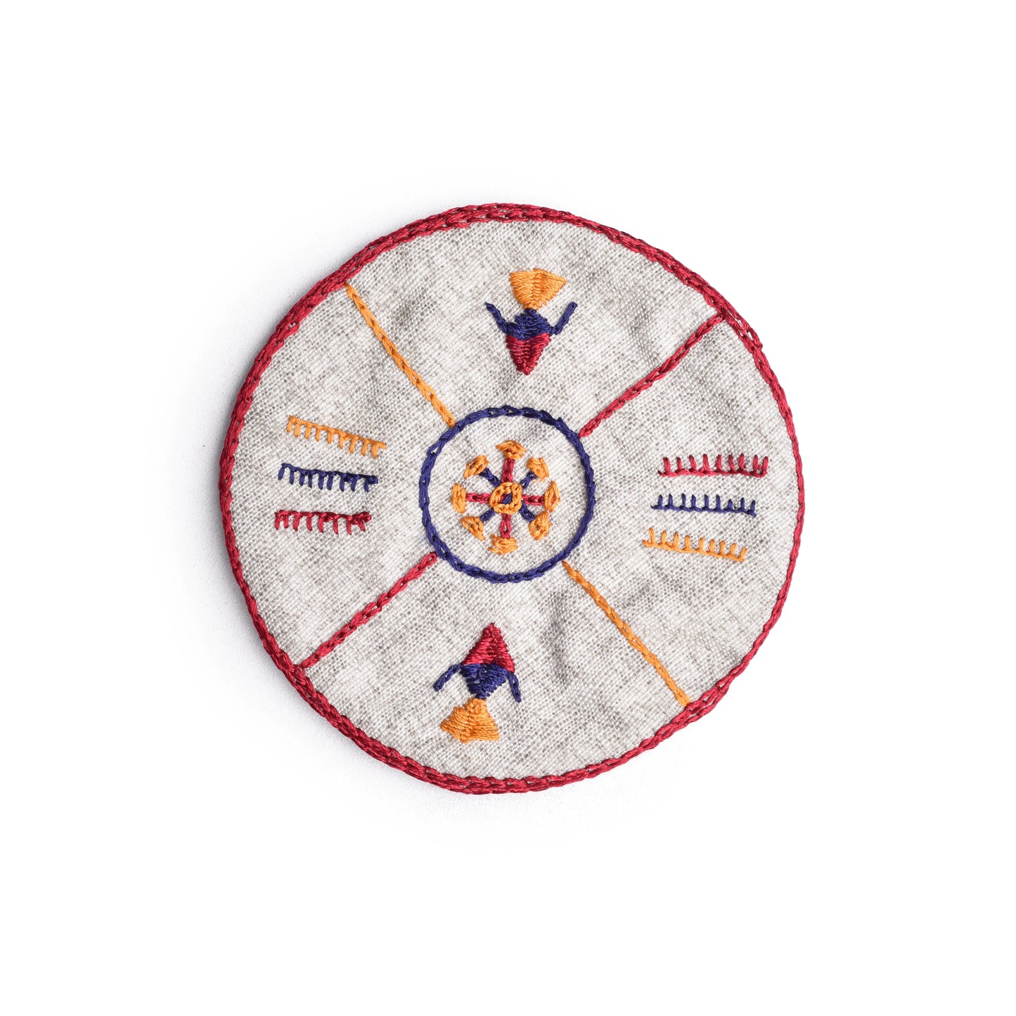 Siwa Embroidery Coaster