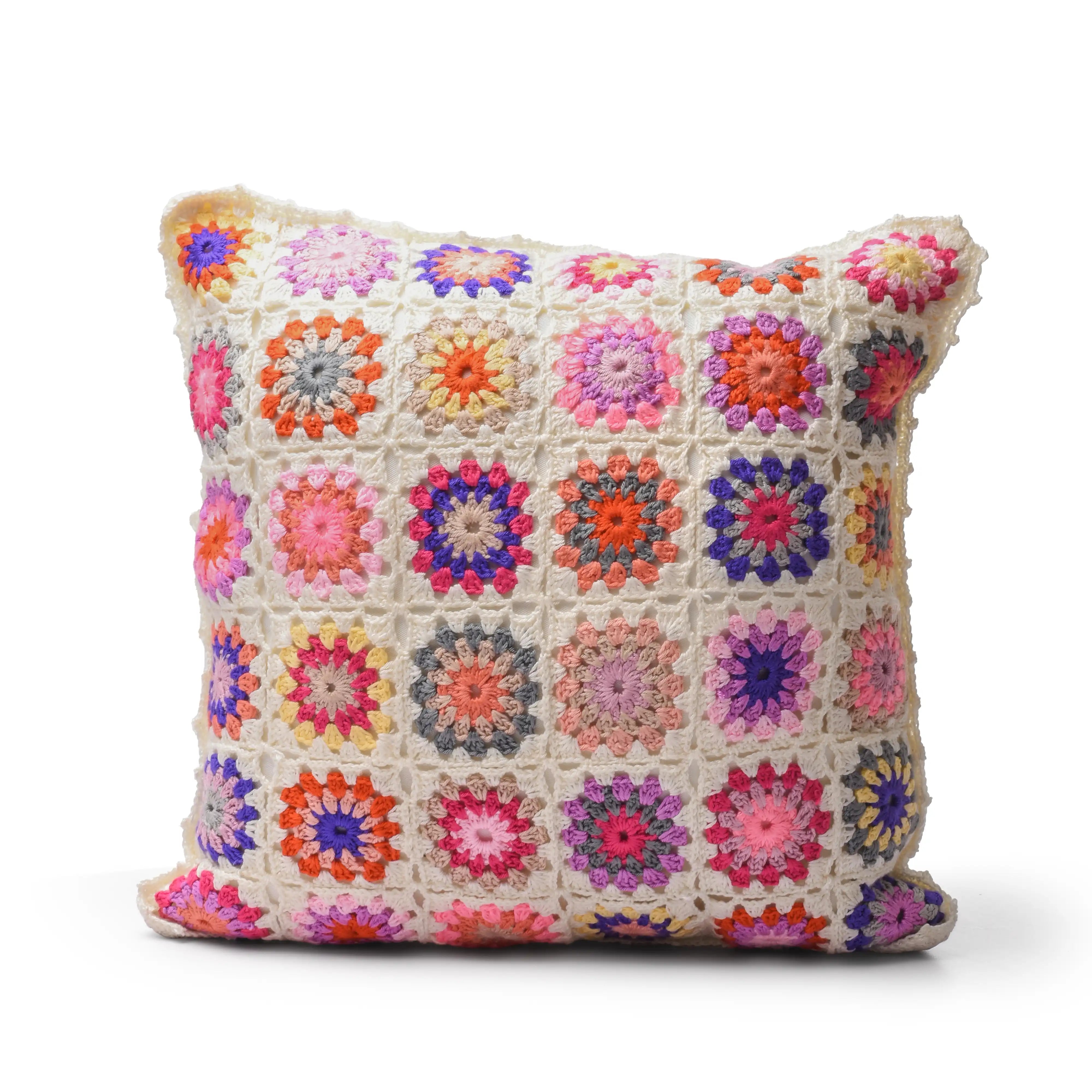 Granny Crochet Cushion