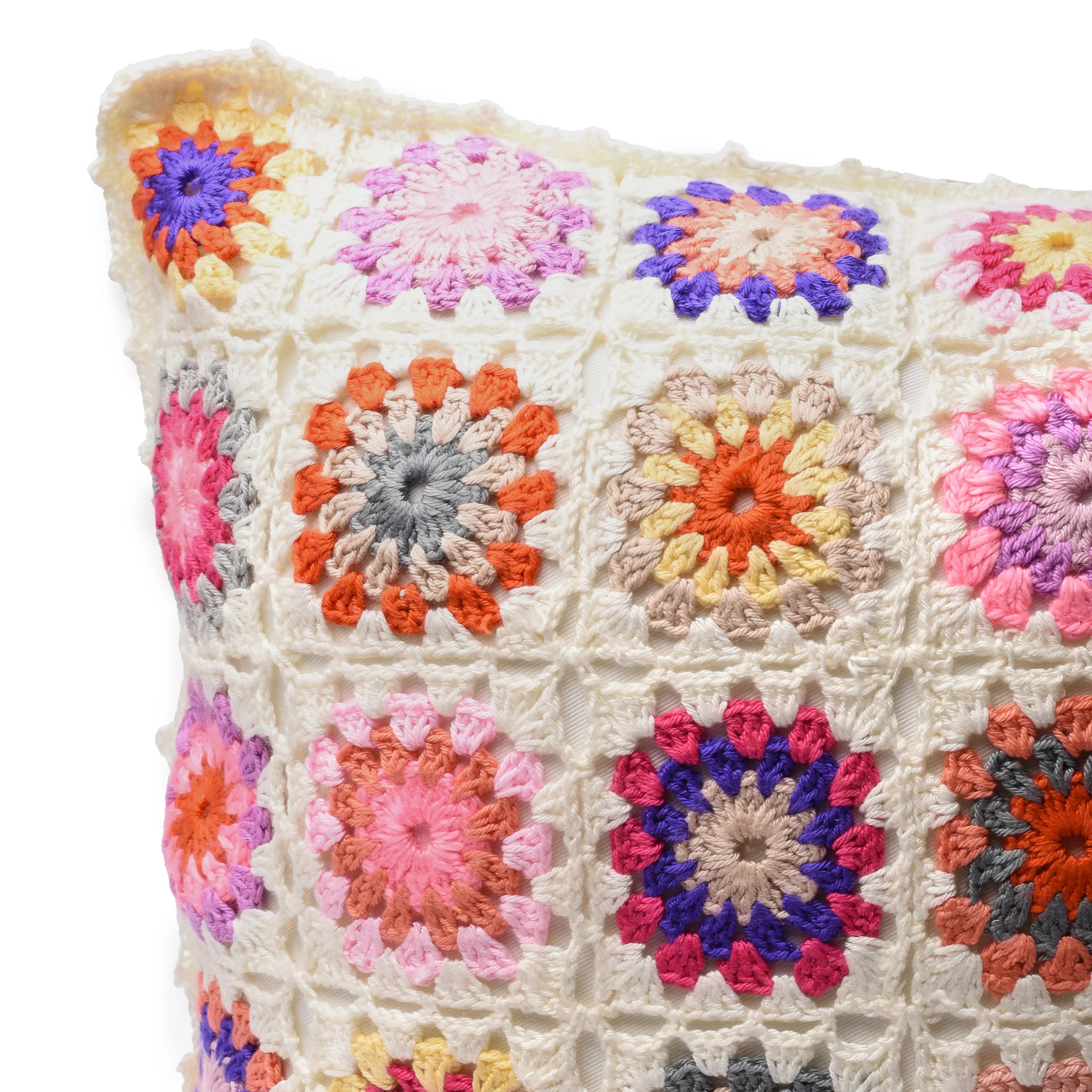 Granny Crochet Cushion