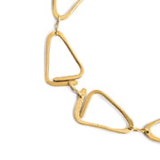 Triangle Brass Collar