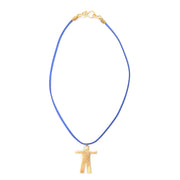 Arousa Brass & Leather Necklace