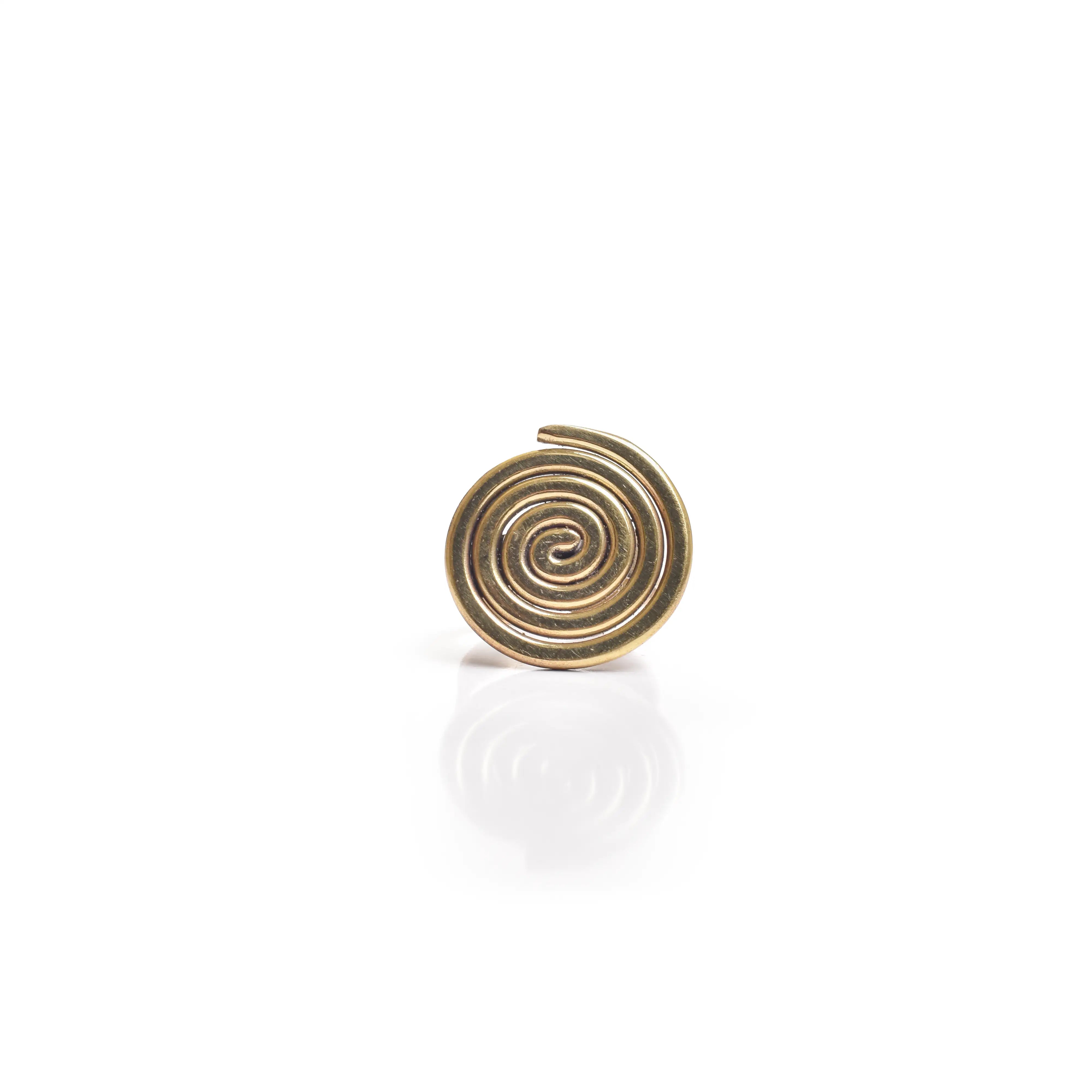 Spiral Brass Ring