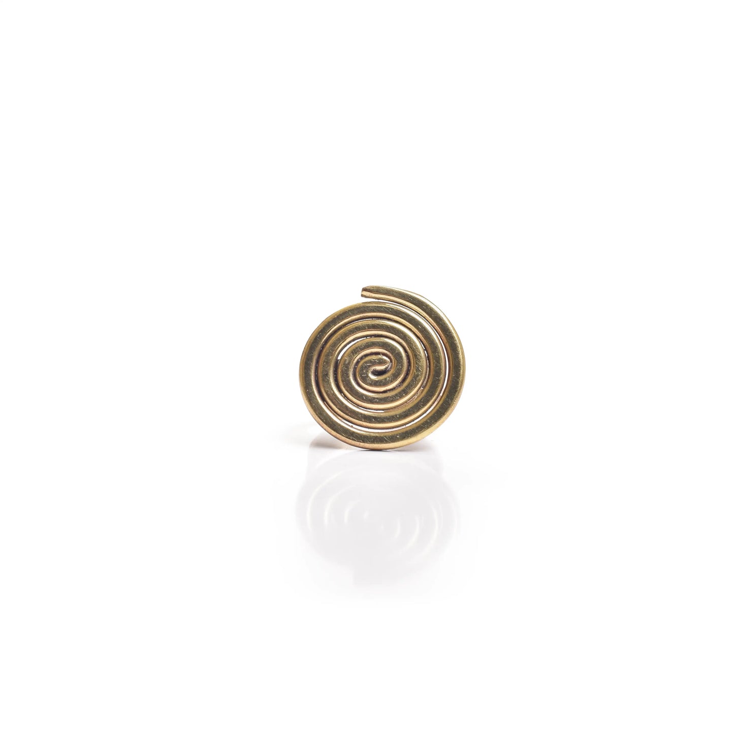 Spiral Brass Ring