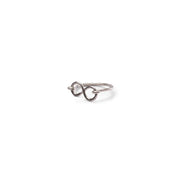 Infintey Silver Plated Brass Ring
