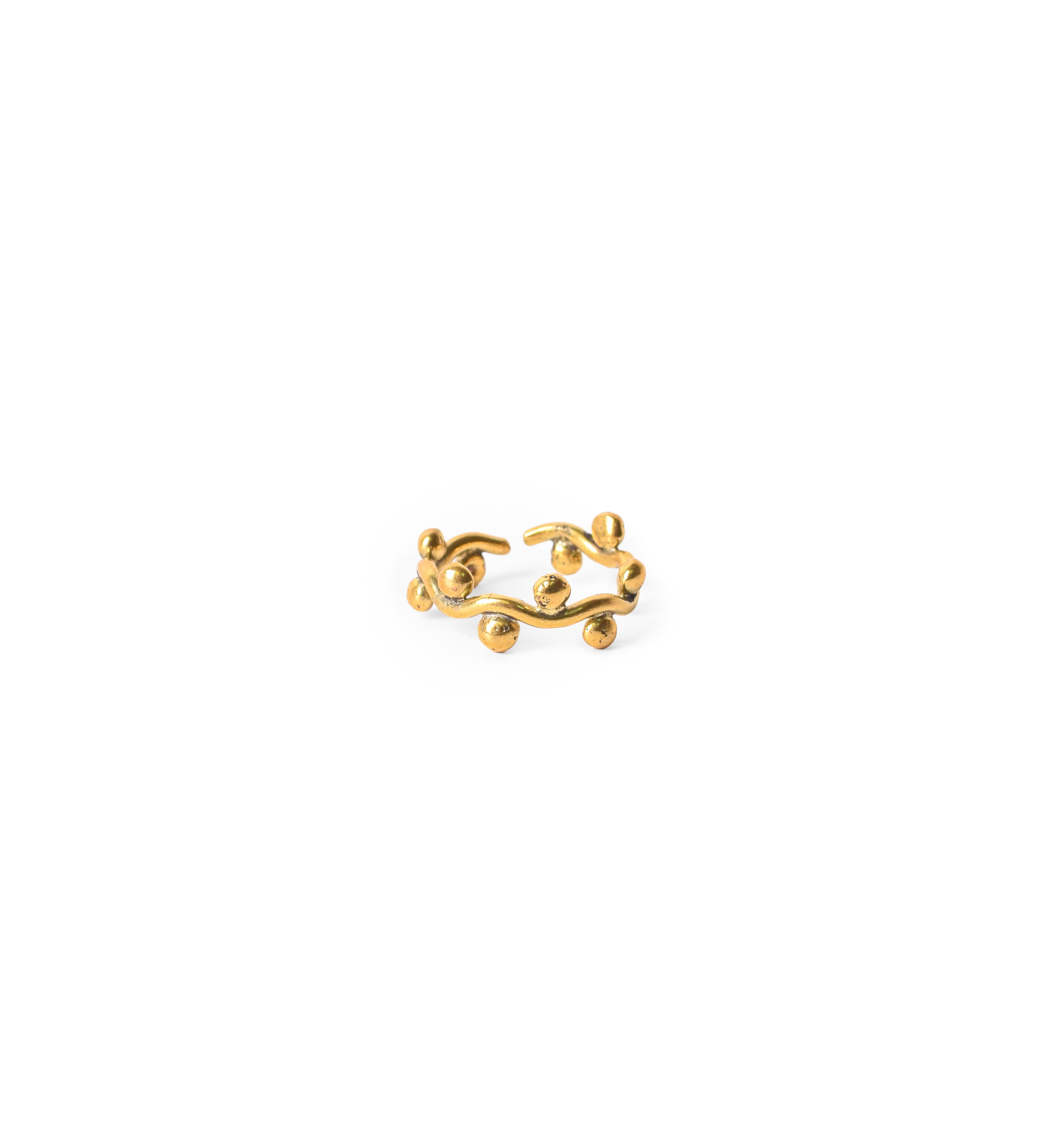 Granulated Brass Ring