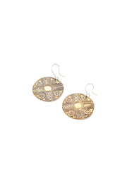 Nubian Brass Earrings