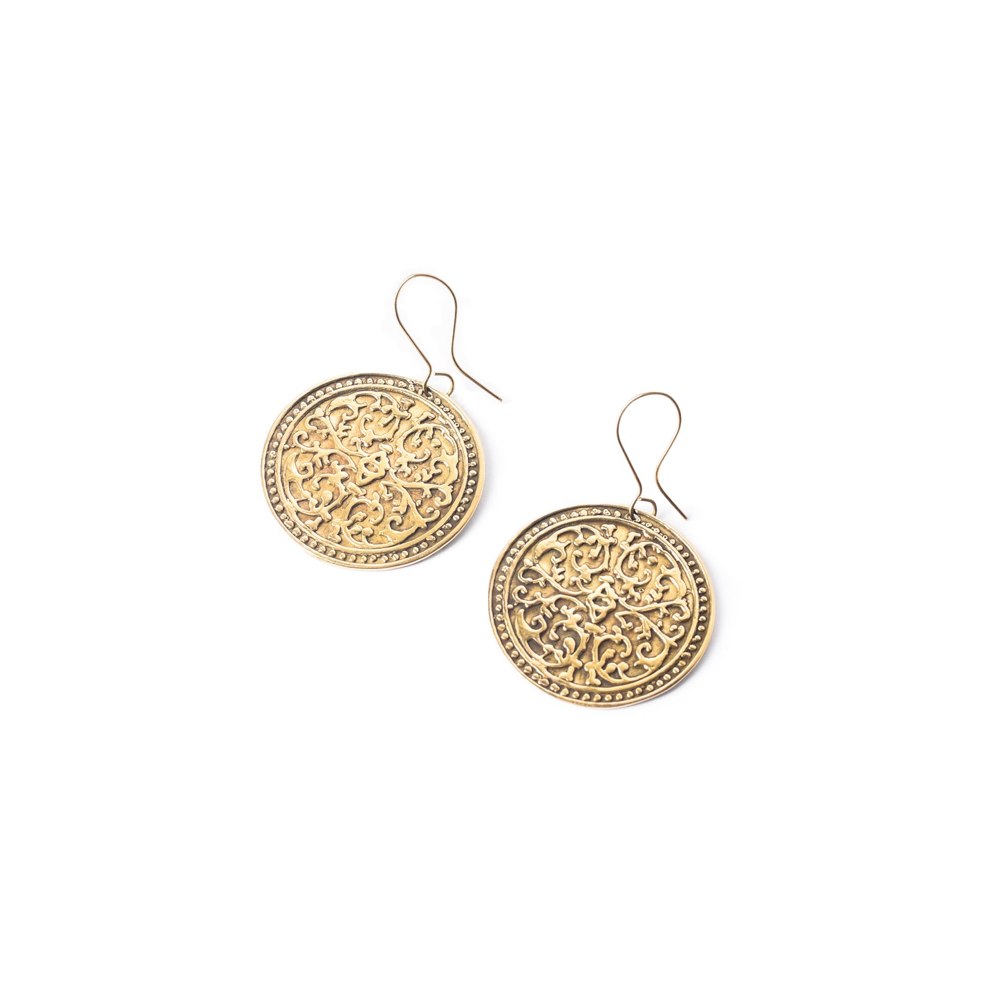 Botancial Brass Earrings