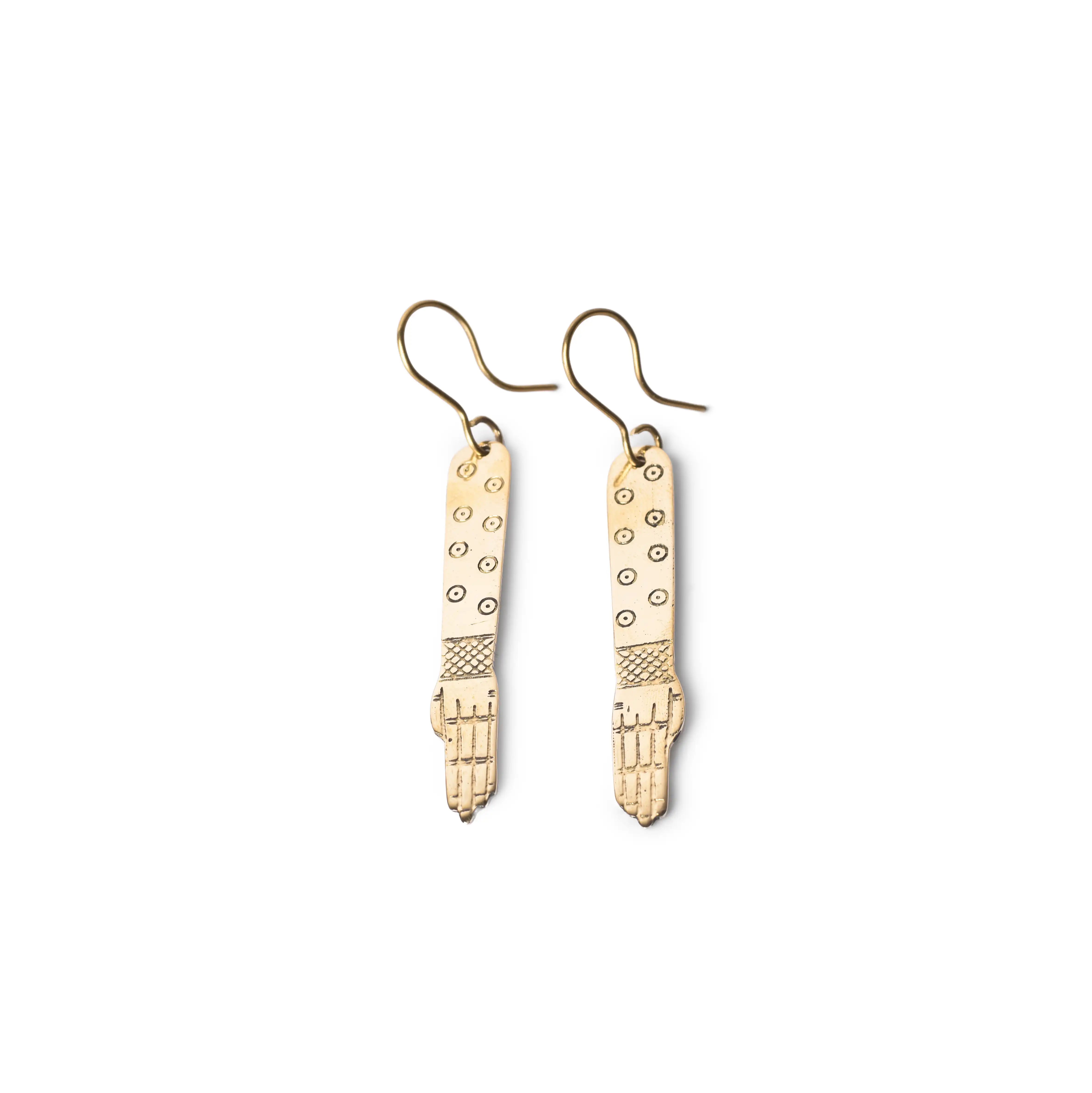 Brass Earrings
