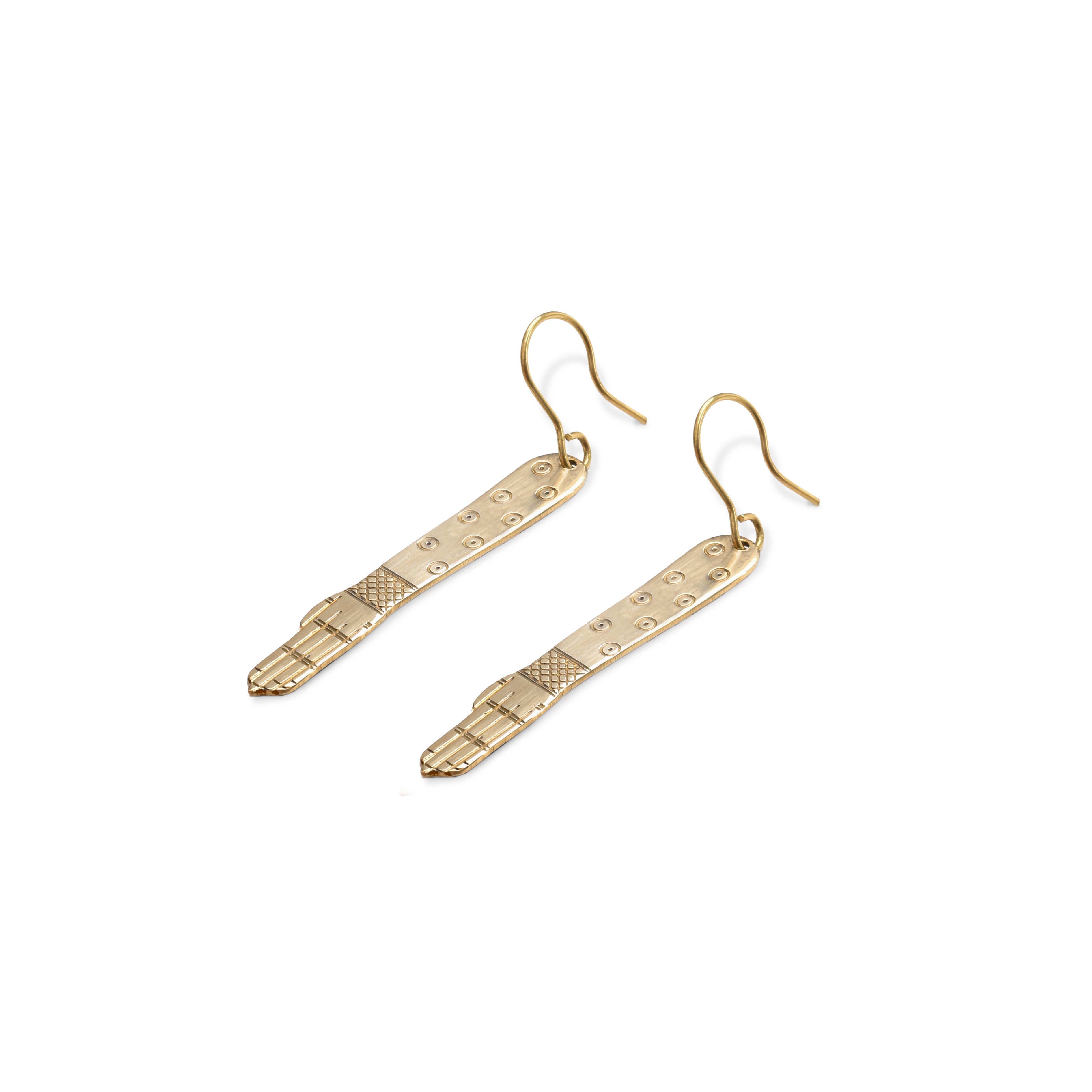 Brass Earrings