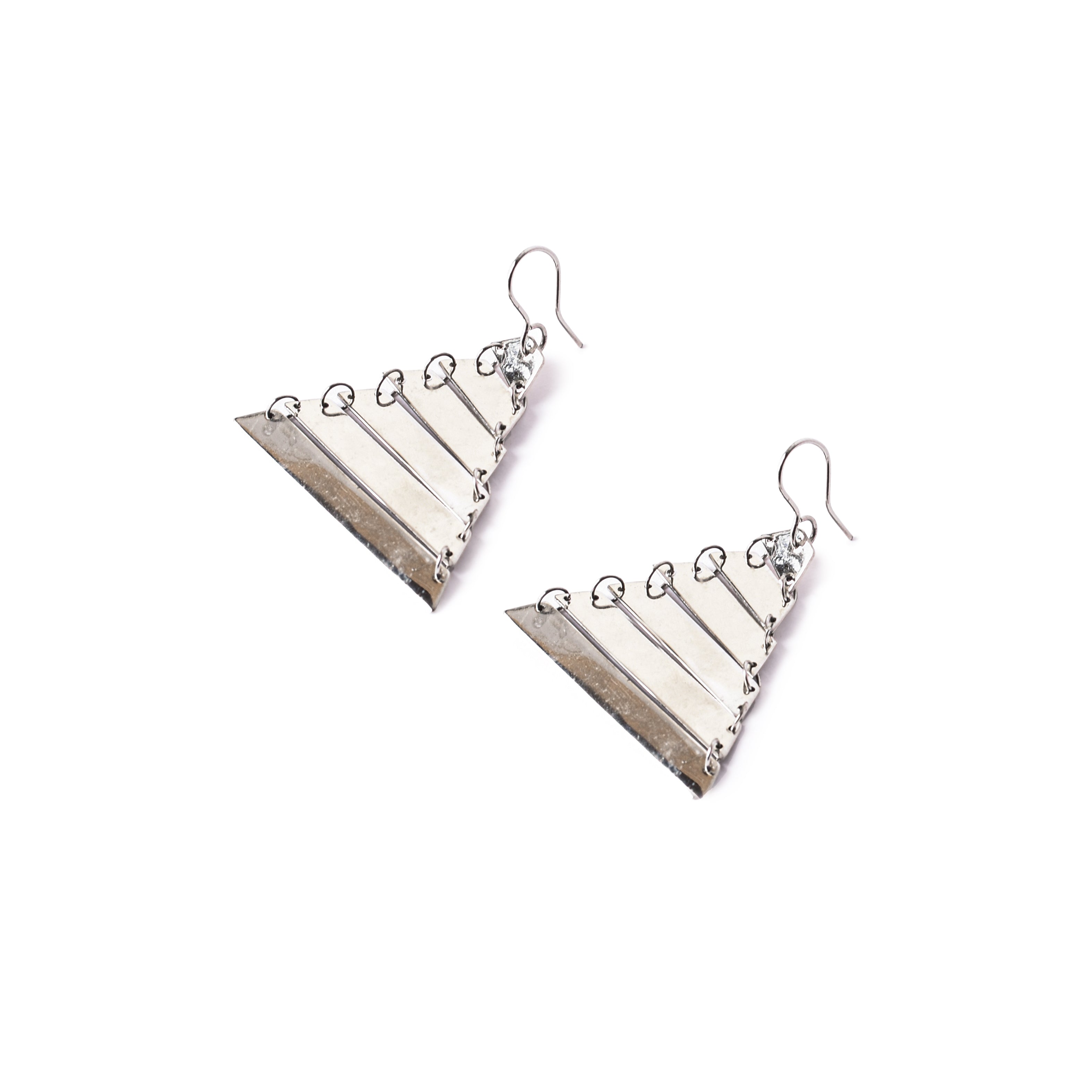 Silver Plated Sakkara Earrings