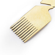 Brass Comb Earring