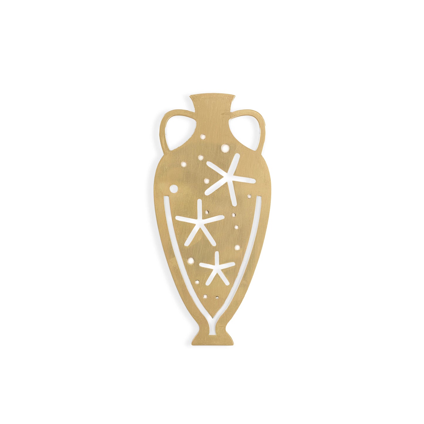 Vase Brass Bookmark