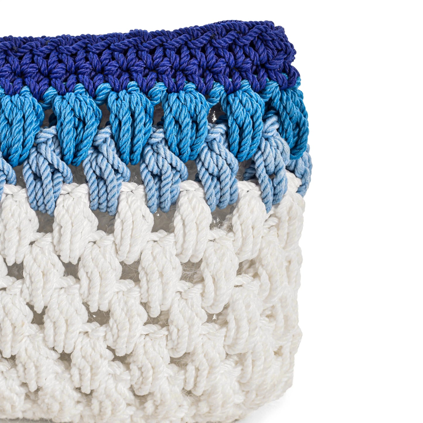 Rainbow Crochet Clutch