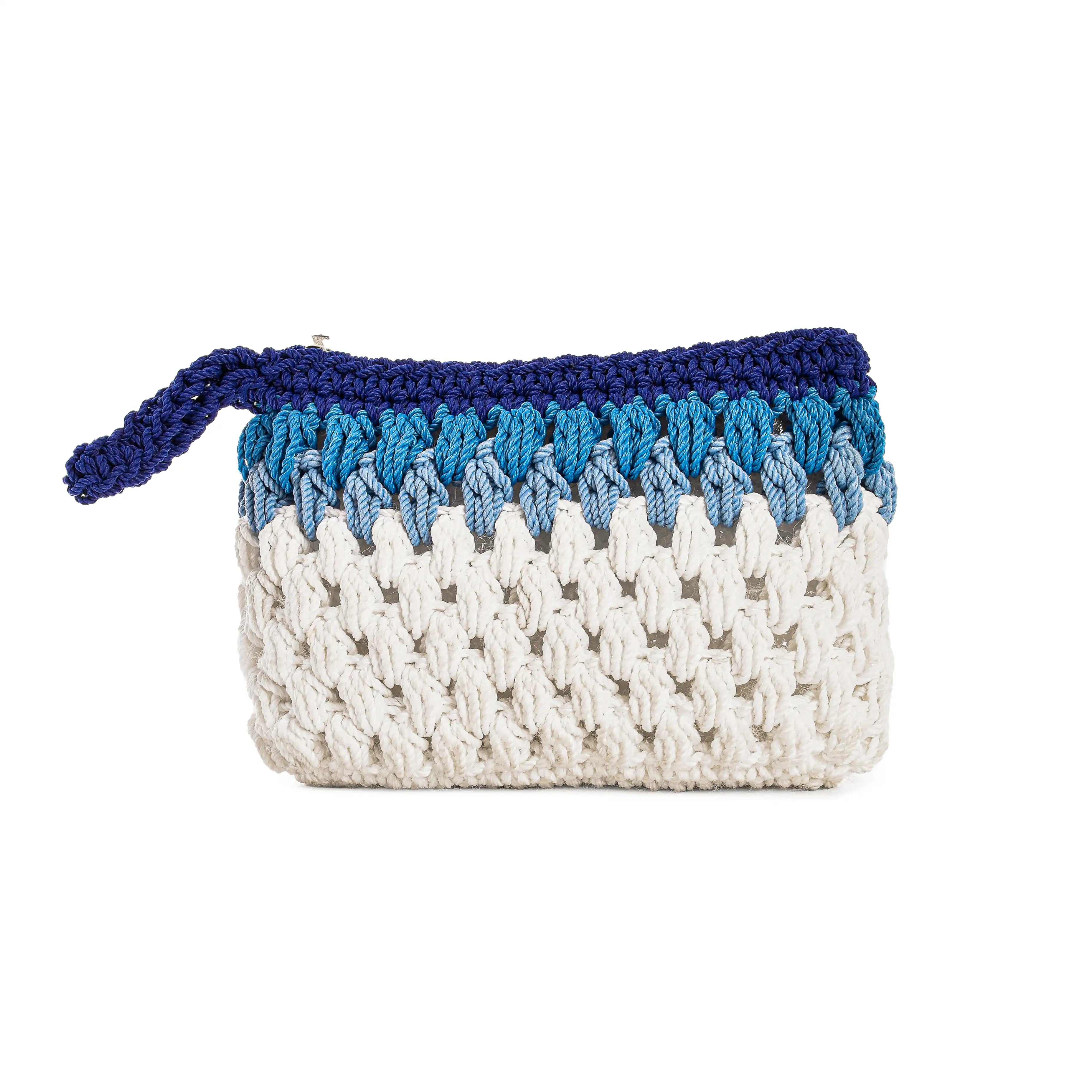 Rainbow Crochet Clutch