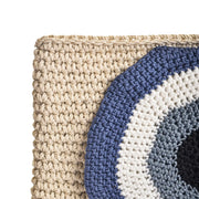 Crochet Evil Eye Clutch