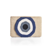 Crochet Evil Eye Clutch