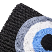 Crochet Evil Eye Clutch