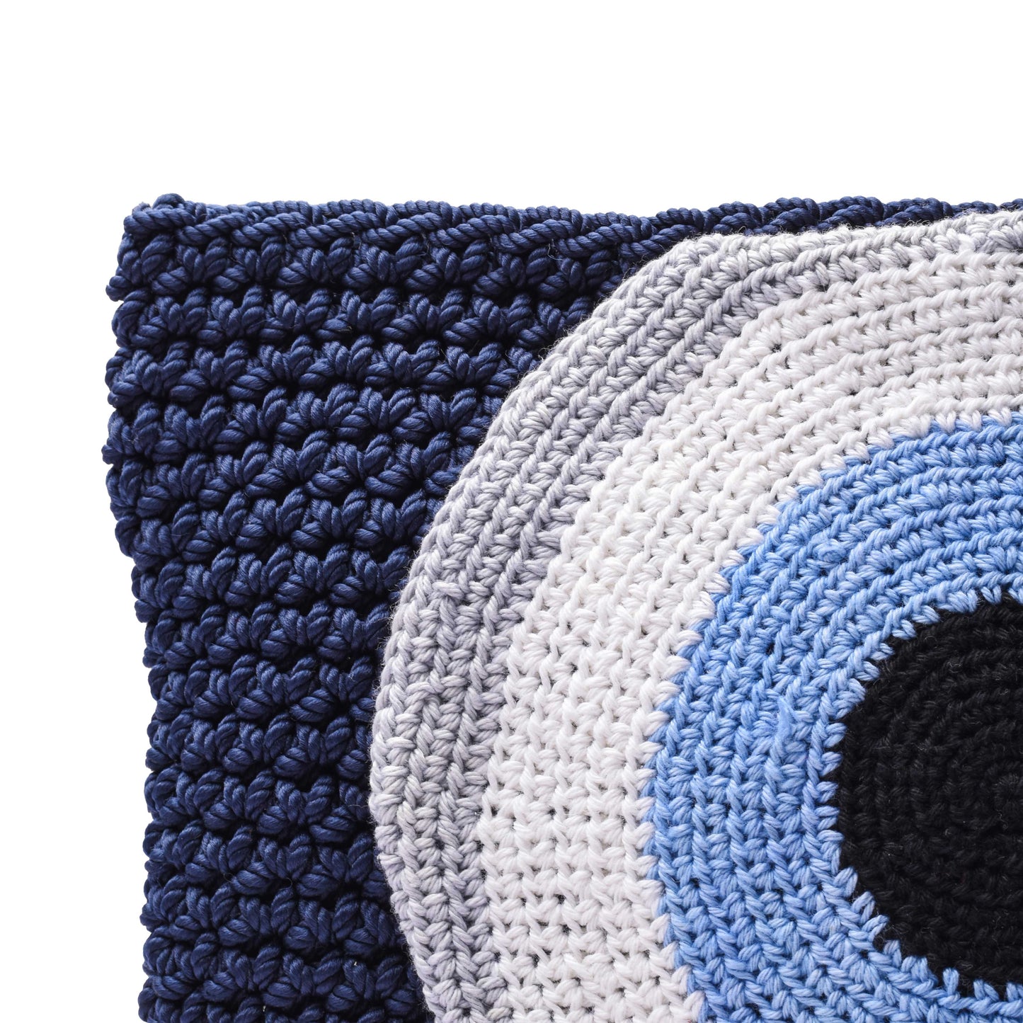 Crochet Evil Eye Clutch