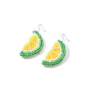 Crochet Lemon Earrings