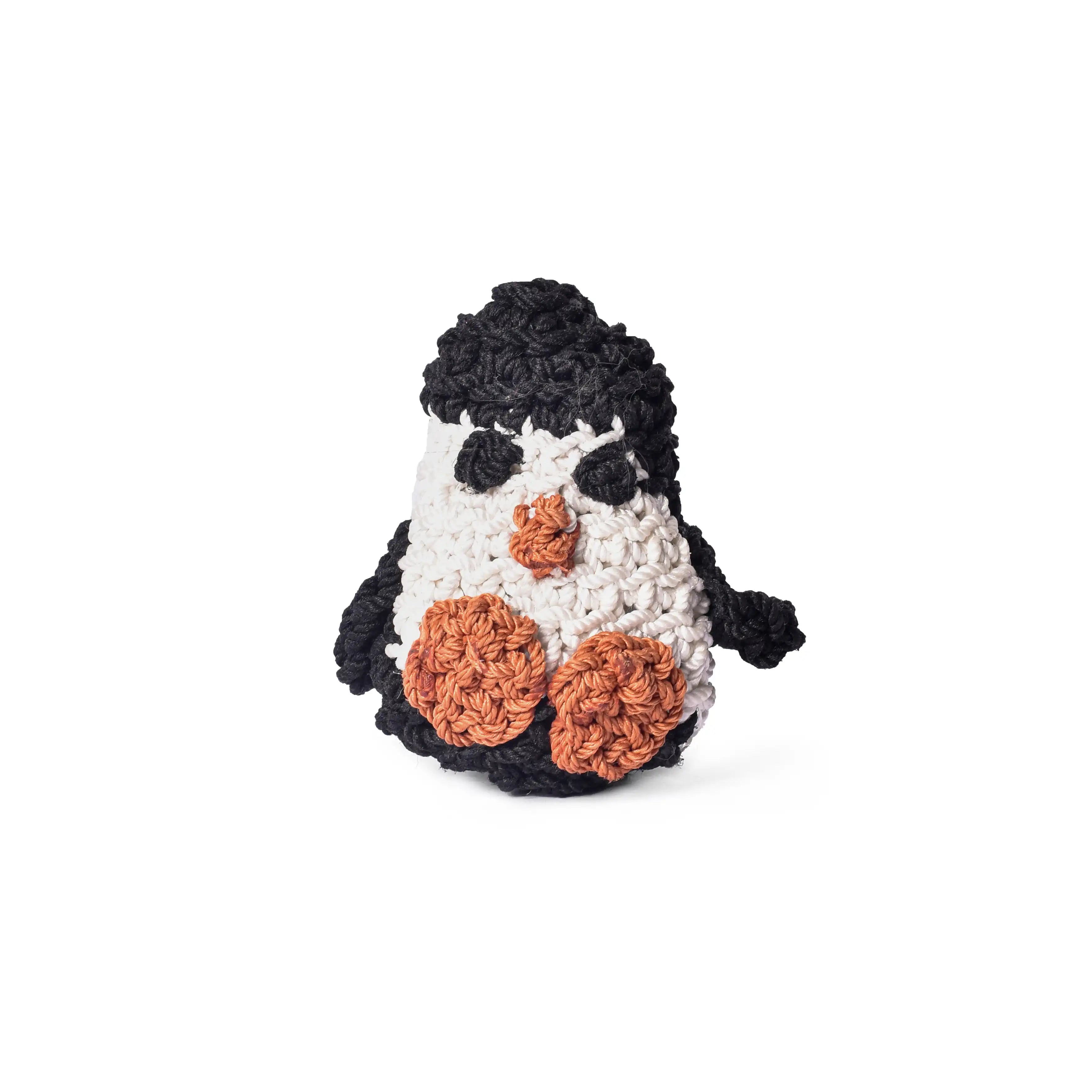 Crochet Stuffed Penguin Toy