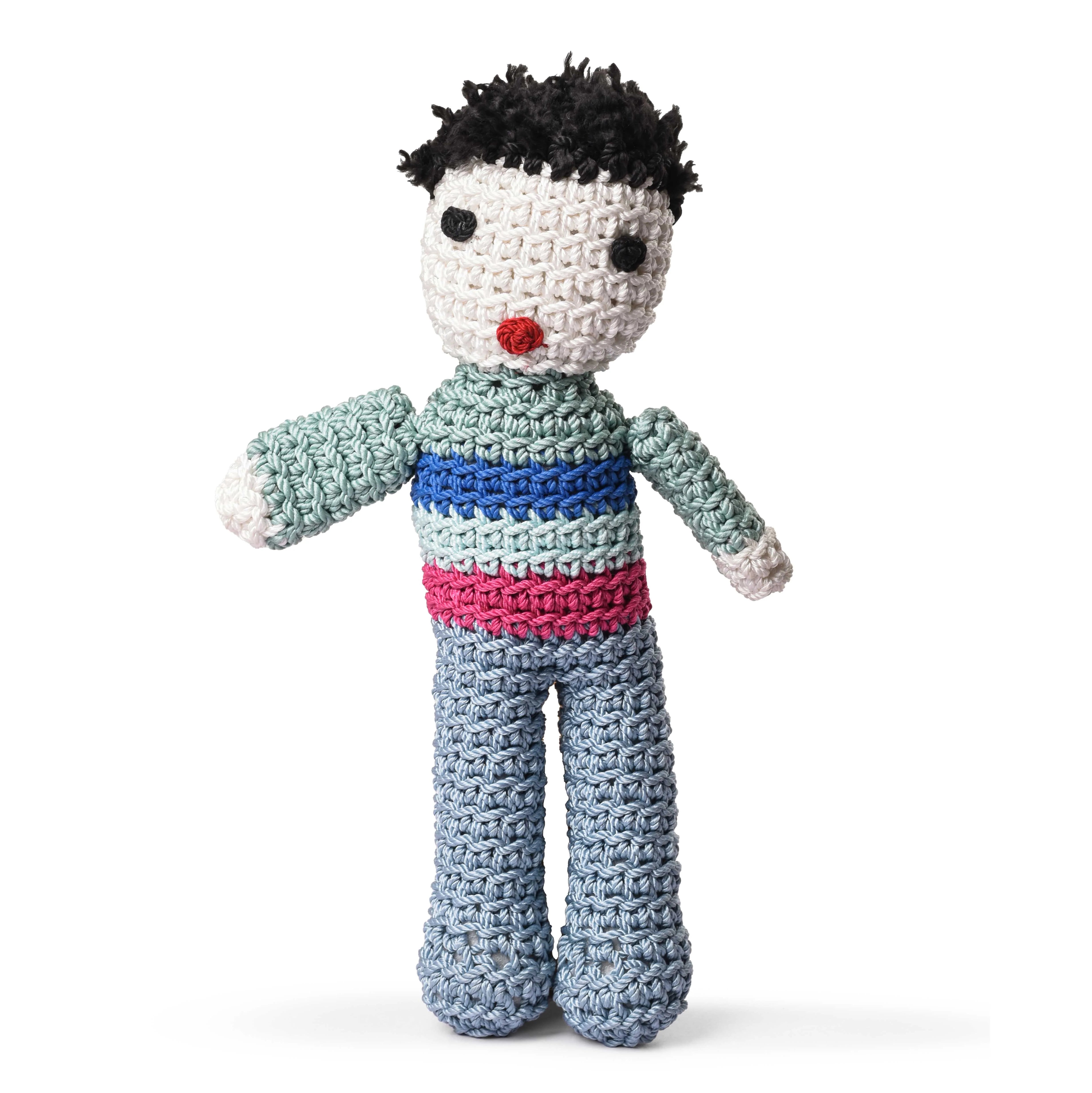 Boy Crochet Stuffed Toy