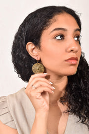 Nubian Brass Earrings