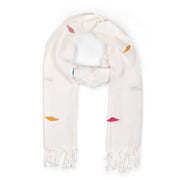 Eyes Handwoven Scarf
