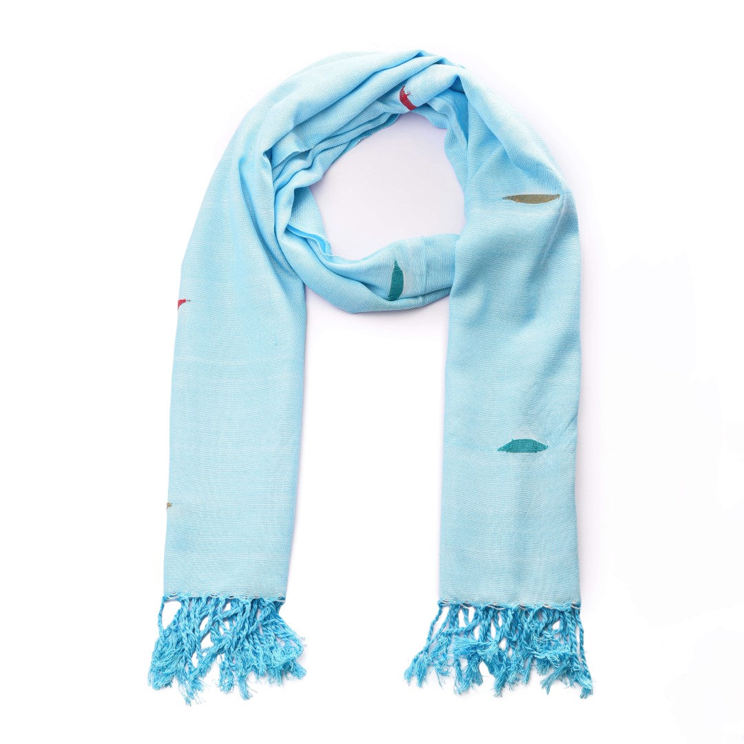 Eyes Handwoven Scarf