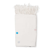 Circles Embroidered Scarf