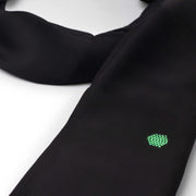 Circles Embroidered Scarf