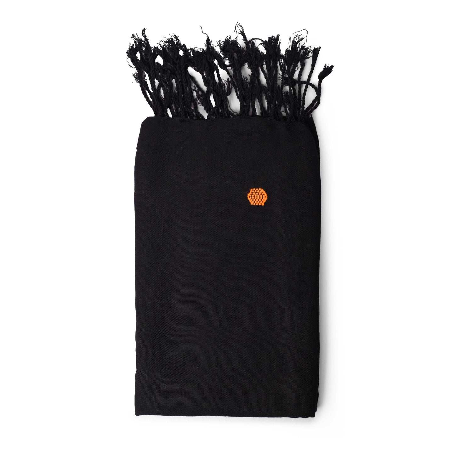 Circles Embroidered Scarf