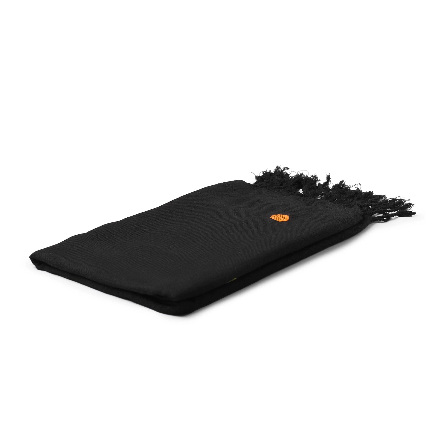 Circles Embroidered Scarf