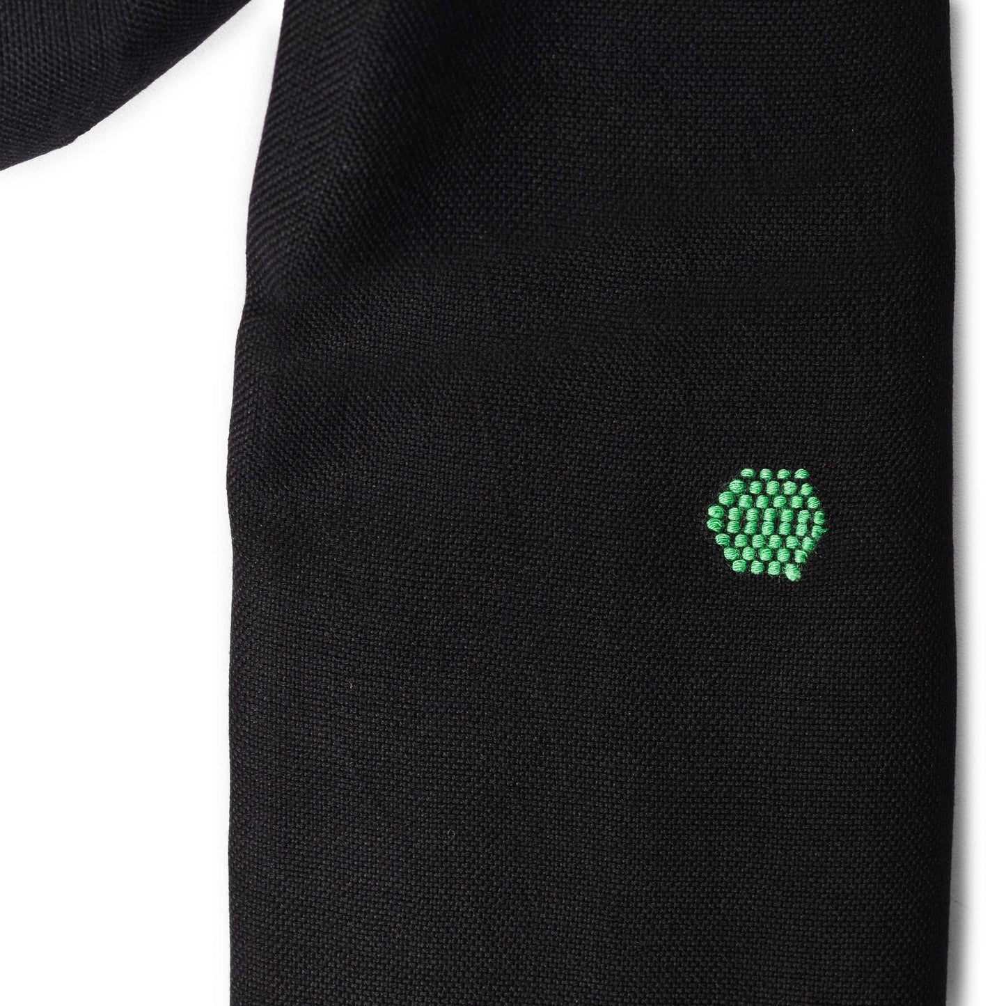 Circles Embroidered Scarf