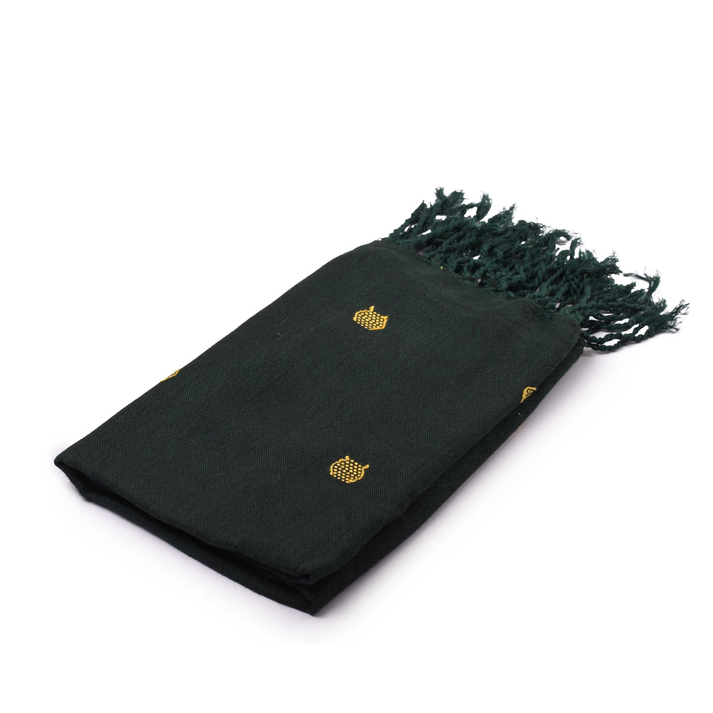 Circles Embroidered Scarf