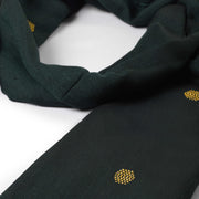 Circles Embroidered Scarf