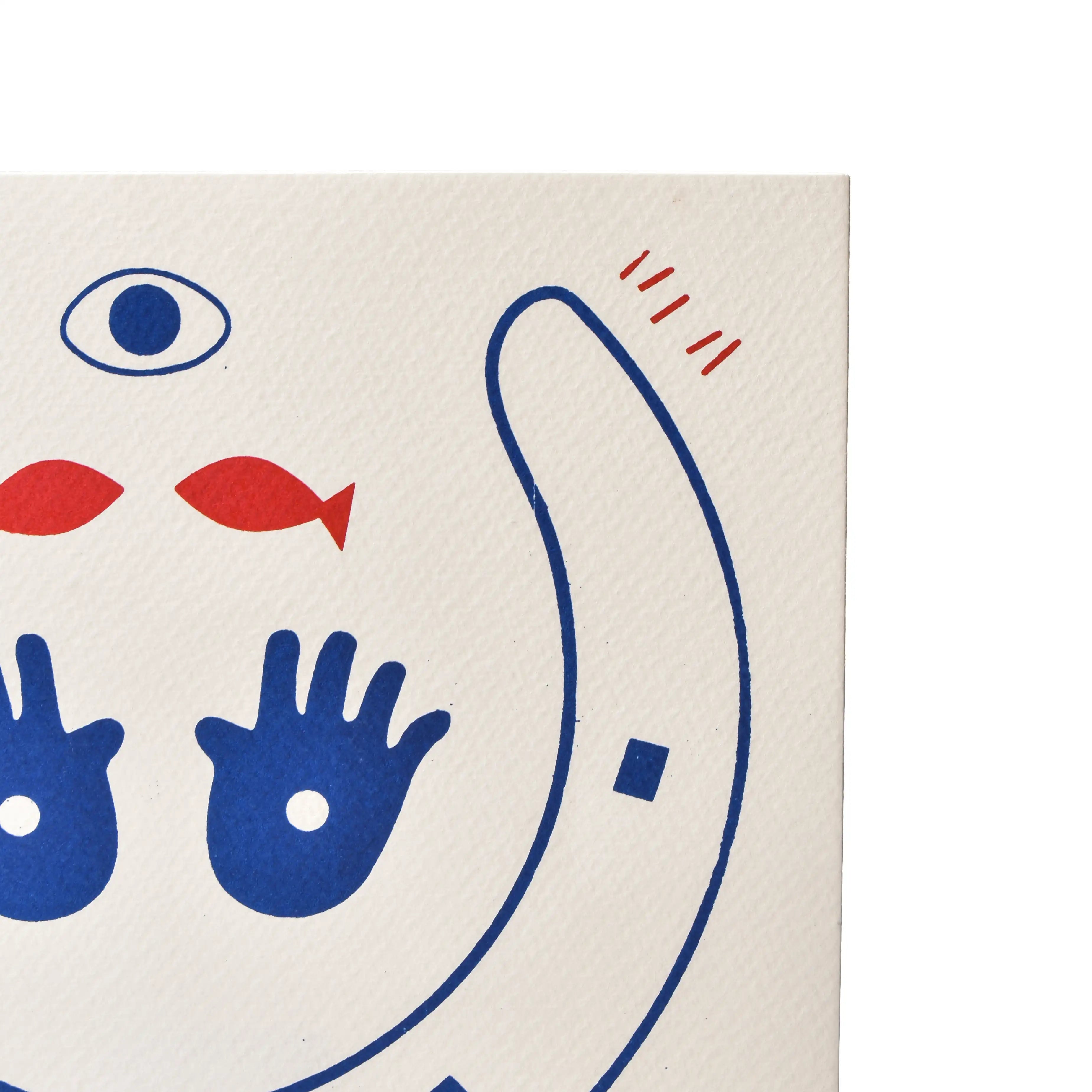 Protection Horseshoe Small Poster