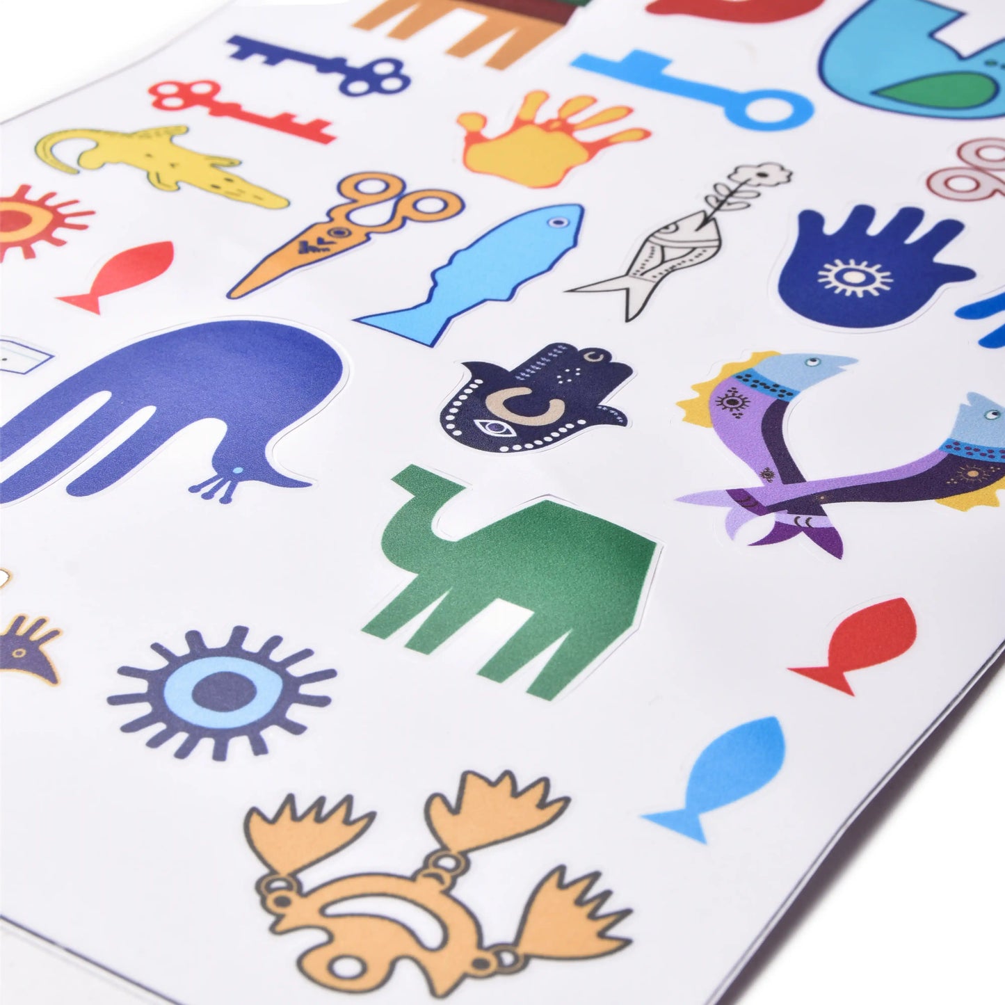 You Are Safe Here stickers sheet