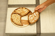 Round Nuts Wooden Platter